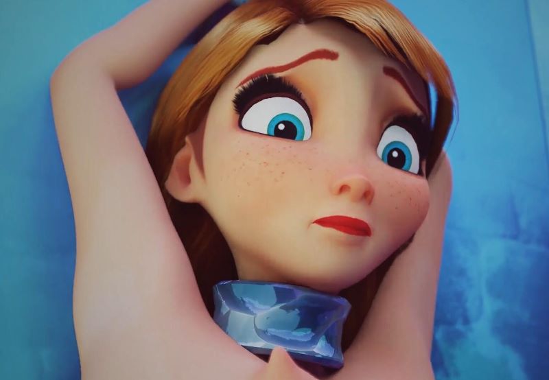 【3D同人】冰雪奇缘：爱莎女王与安娜之"冰"篇